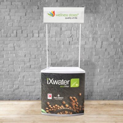 simple promotion table pvc with logo print top