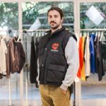 γιλεκο αμανικο μαυρο φουσκωτο εκτυπωση φωτογραφια