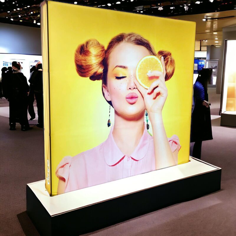 seg pop up banner fabric-expo-trade