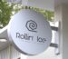 Rollin ice design logo etairiki taytotita round sign